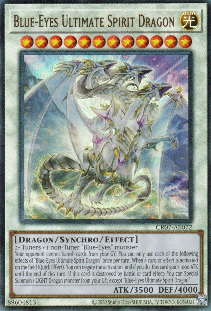CR07-AE072 (UTR)Blue-Eyes Ultimate Spirit Dragon(青眼究極靈龍)