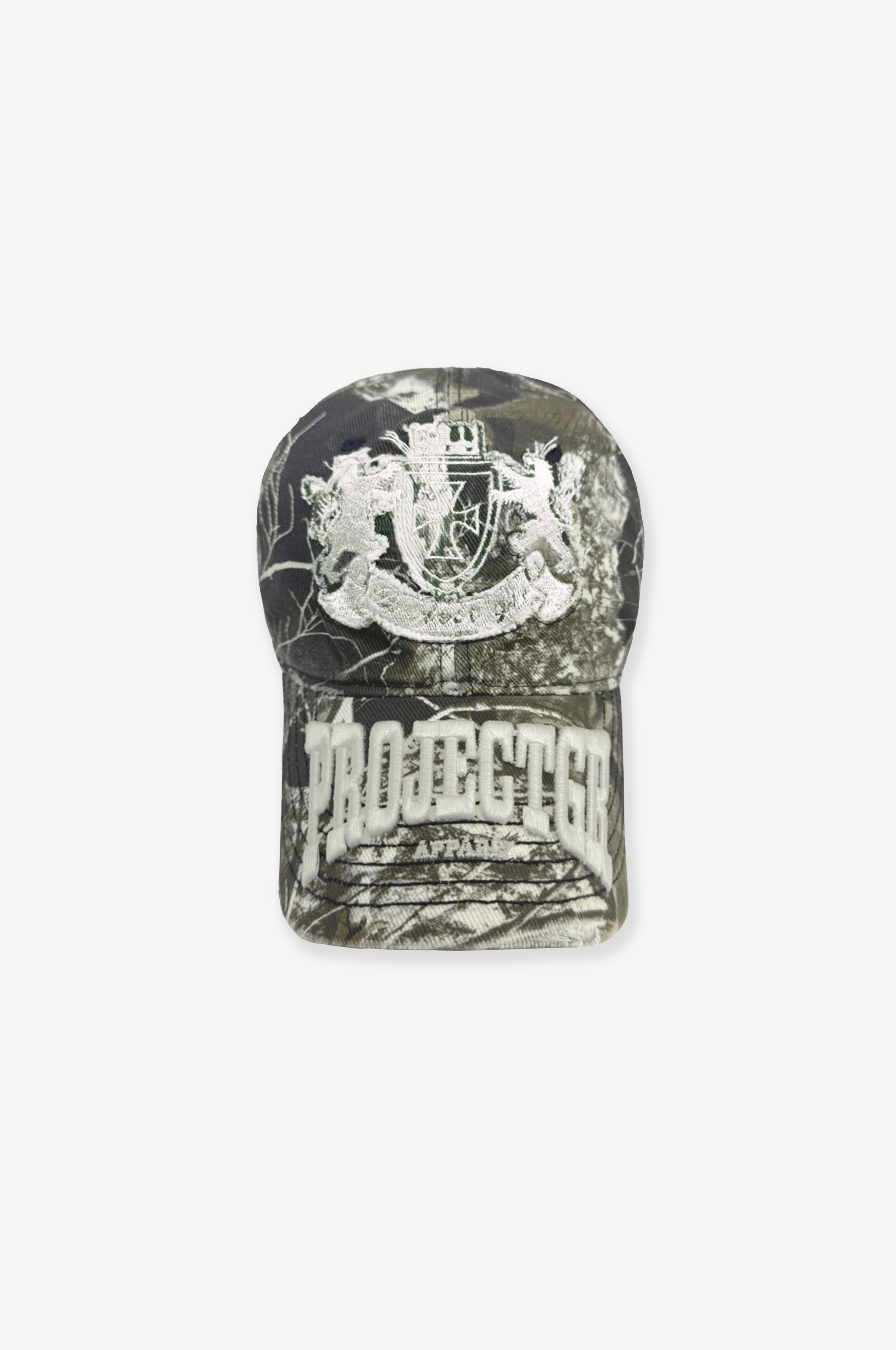 PROJECT G/R｜BANDANA LAYERED CAP (REAL TREE CAMO)