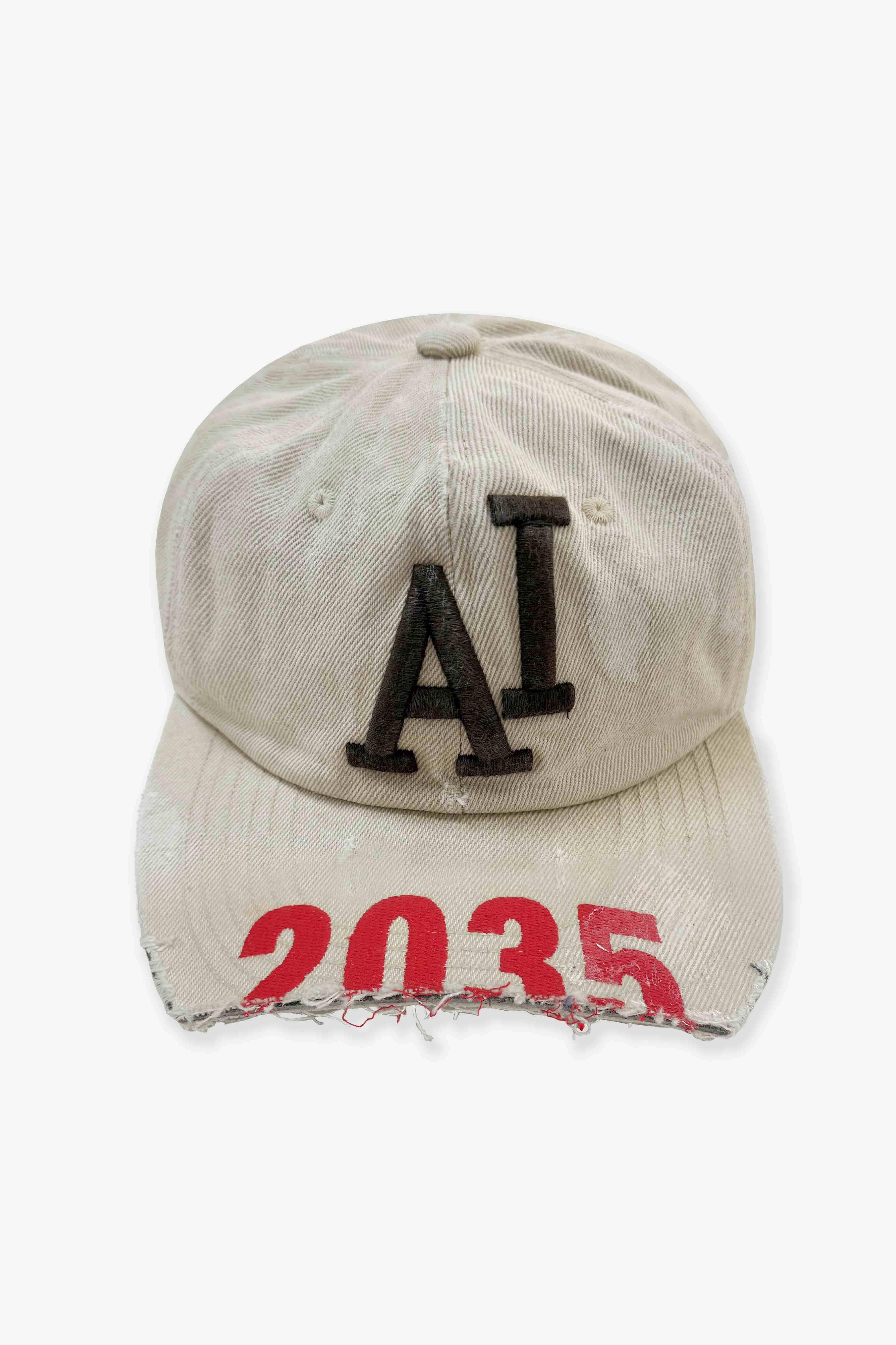 PROJECT G/R｜WIDE THROWBACK CAP (BEIGE)