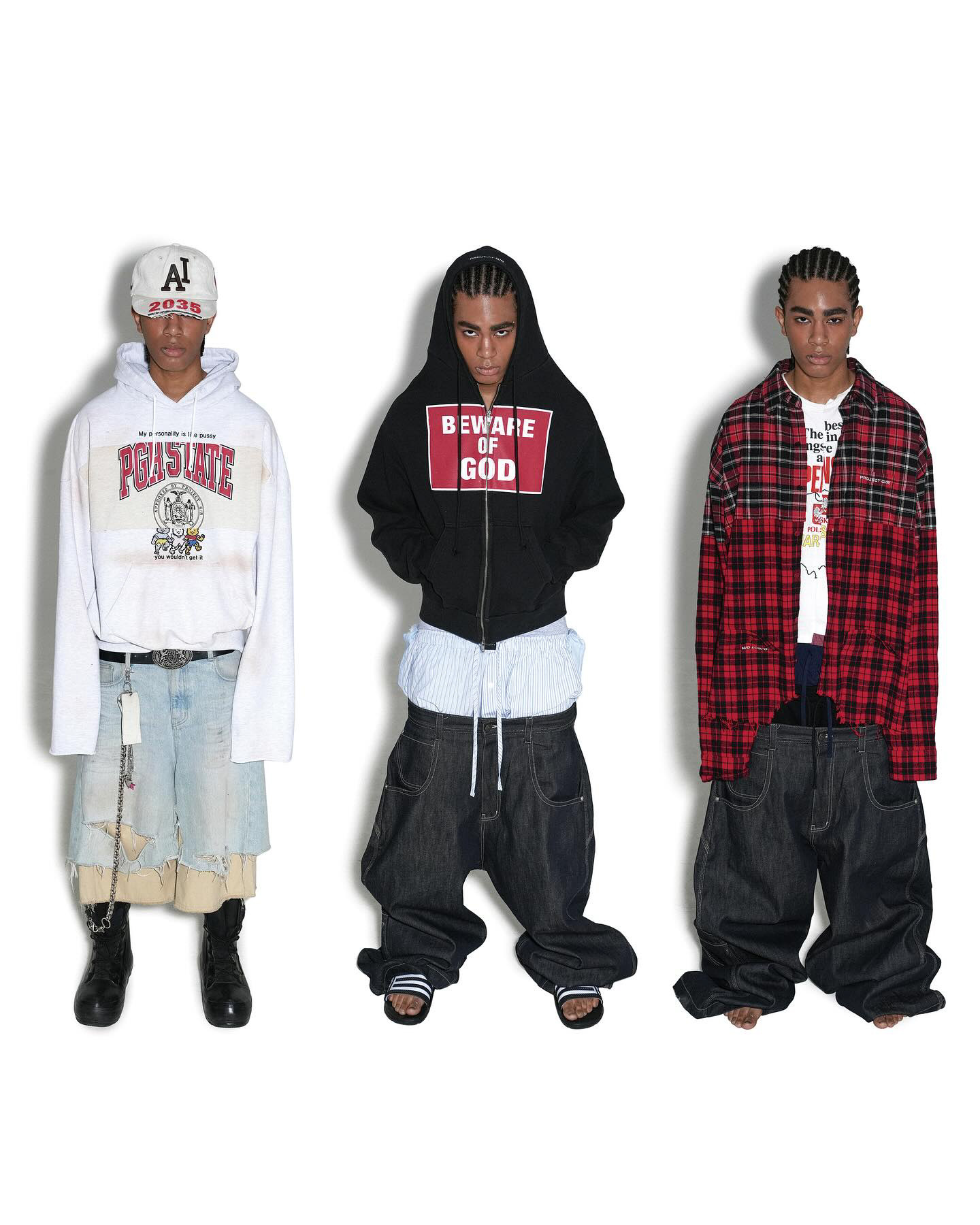 PROJECT G/R｜WIDE THROWBACK CAP (BEIGE)