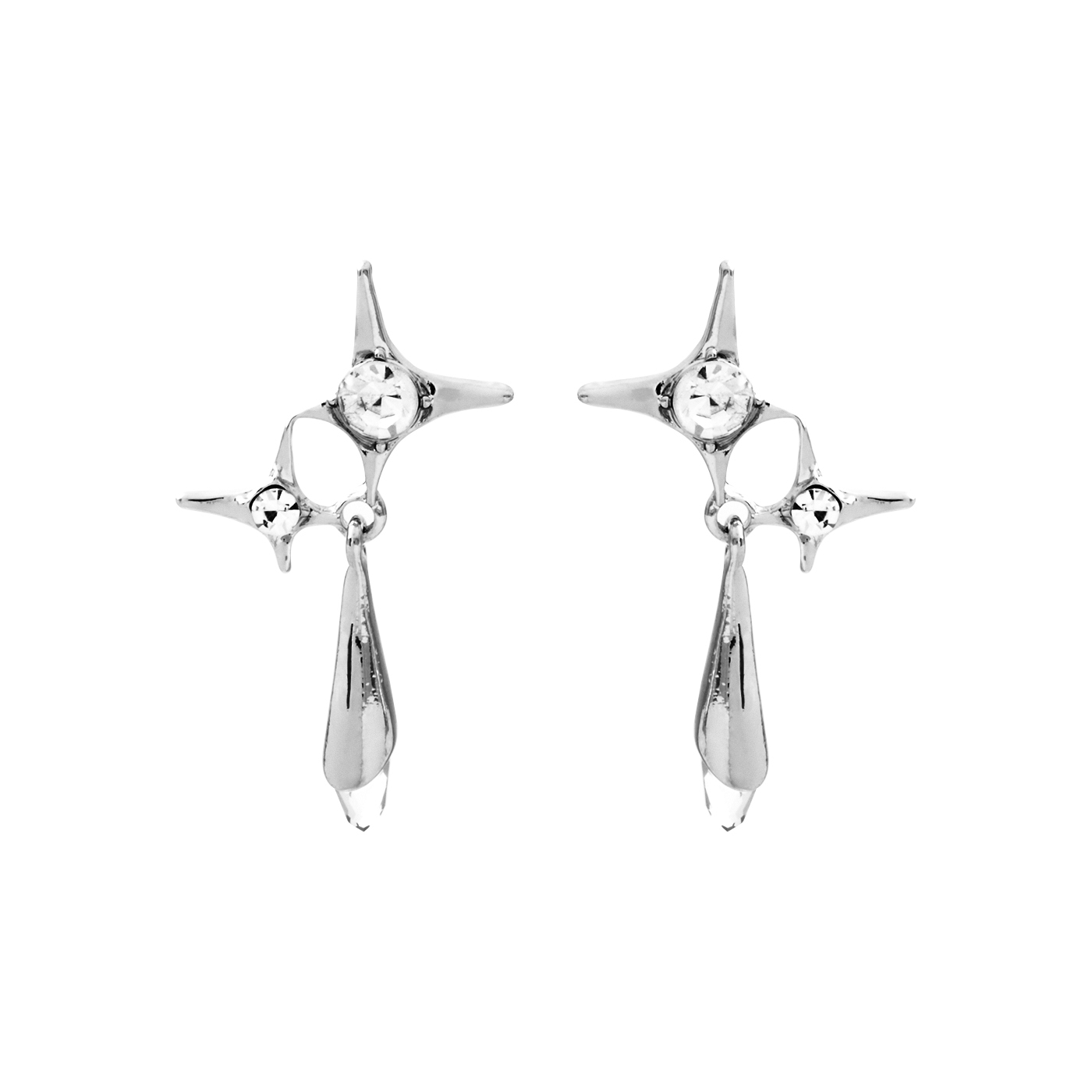 韓國,星芒,垂墜耳環,平價飾品