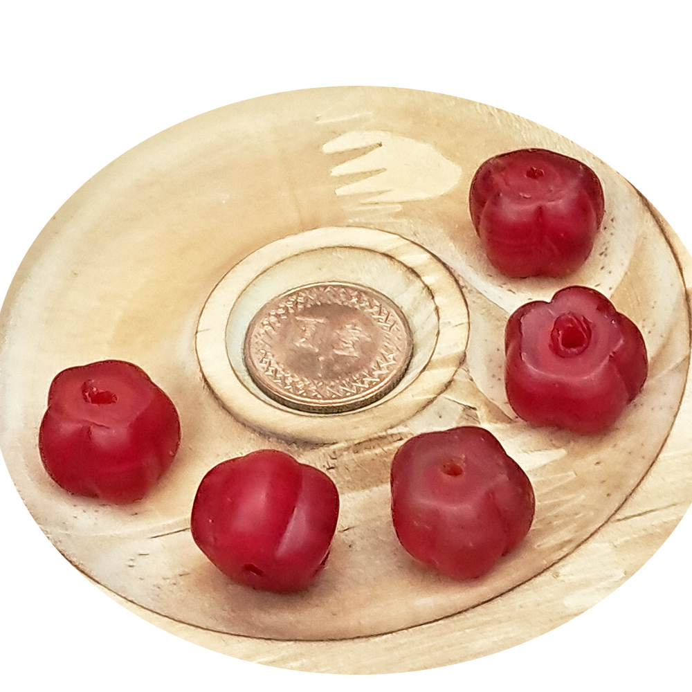 老琉璃福瓜珠 1.6*1.2公分 1個【十方】141607