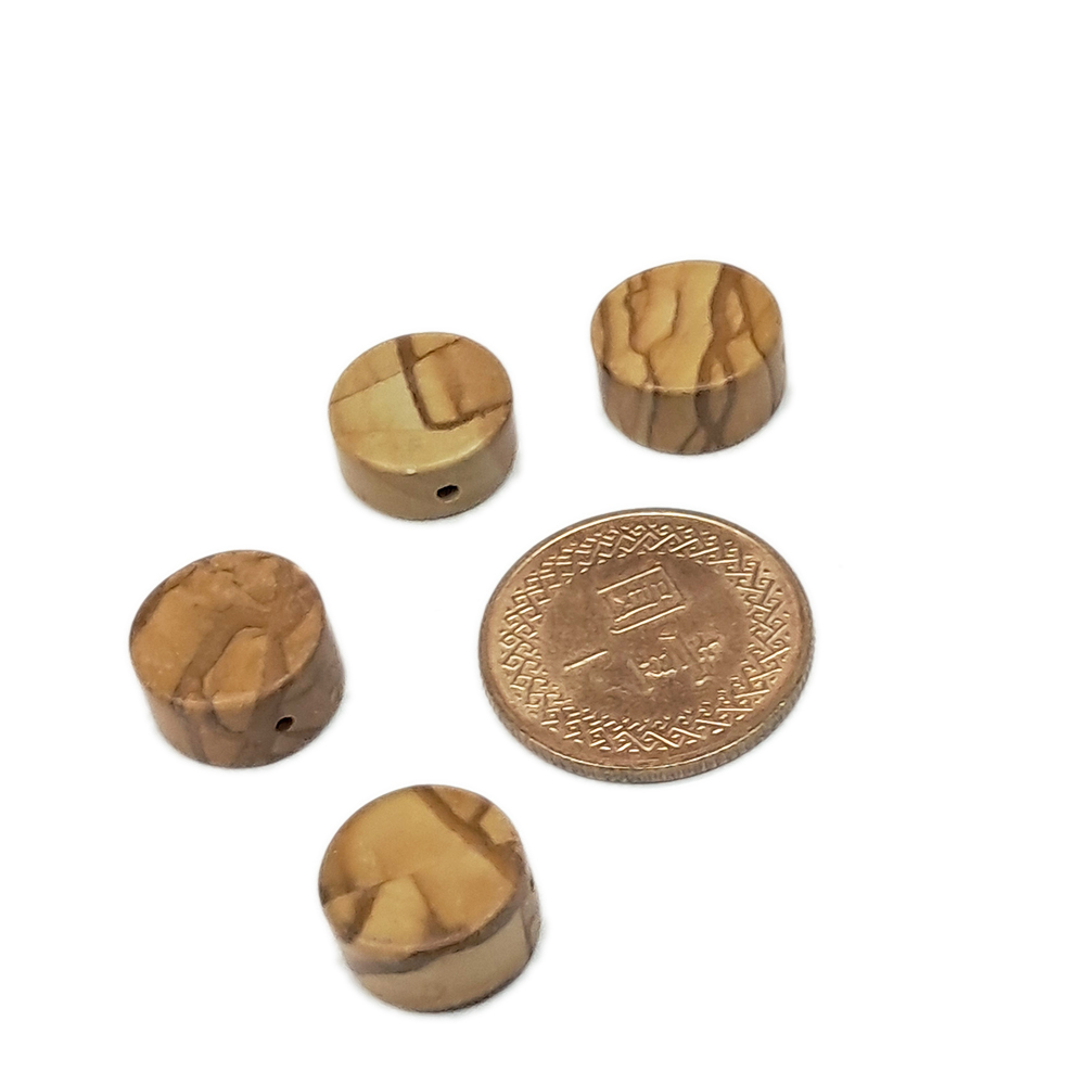 風景石 圓形 1.2*0.6公分 1個【十方】141698