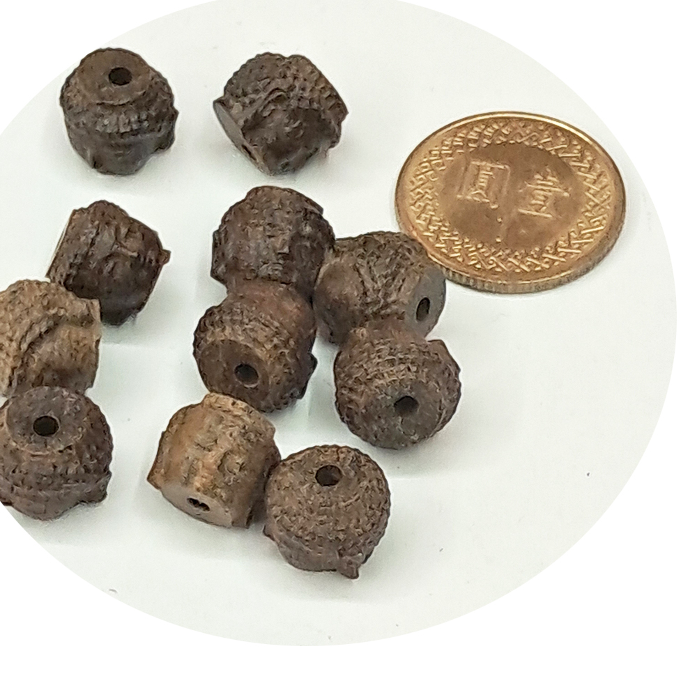 佛首{沉木}精雕   1個【十方】144114