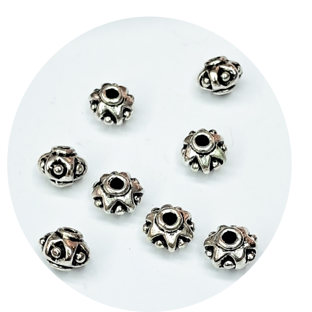 小花盤珠約0.6 公分 配件3個【十方】144139