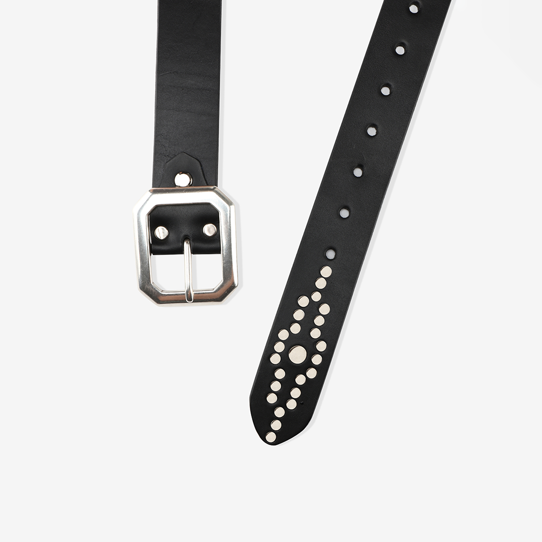 LUSIVE｜美麗的混沌鉚釘皮帶 Beautiful of Chaos Belt (黑色)