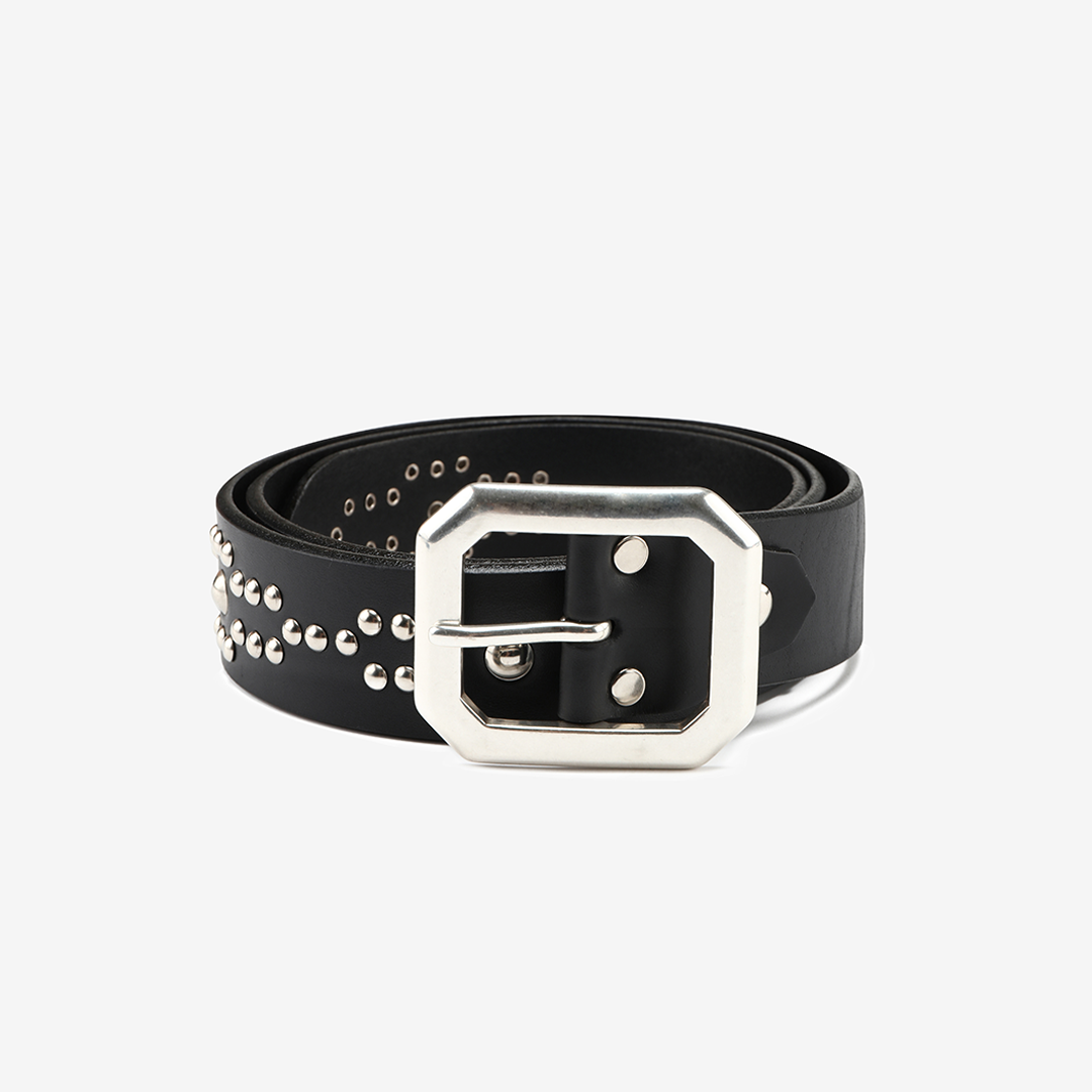 LUSIVE｜美麗的混沌鉚釘皮帶 Beautiful of Chaos Belt (黑色)