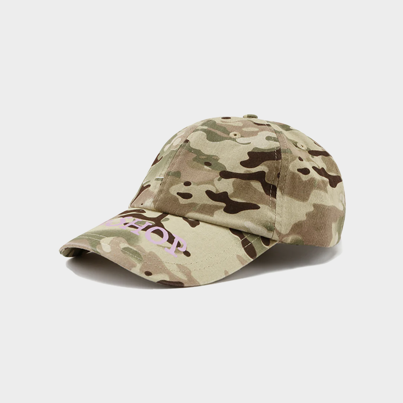 LUSIVE｜迷彩棒球帽 Workshop Camo Cap (卡其迷彩)