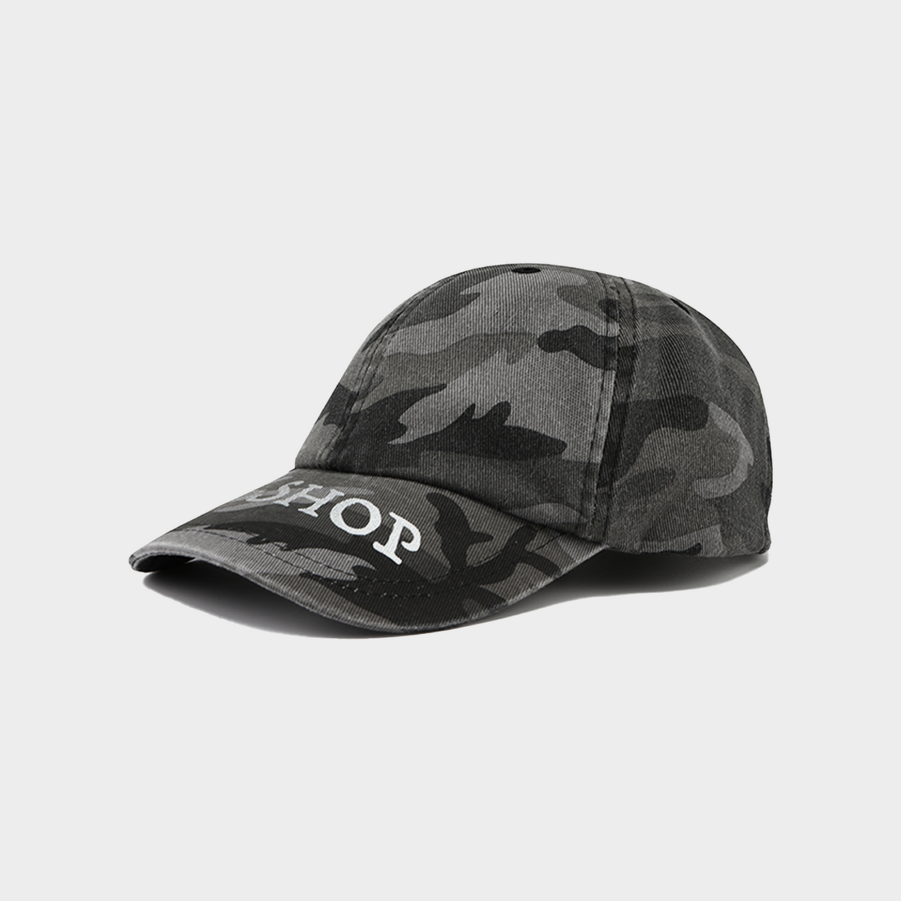 LUSIVE｜迷彩棒球帽 Workshop Camo Cap (黑迷彩)