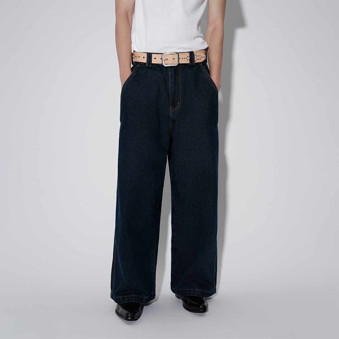 LUSIVE｜寬大牛仔褲 Baggy Jeans (藍色)