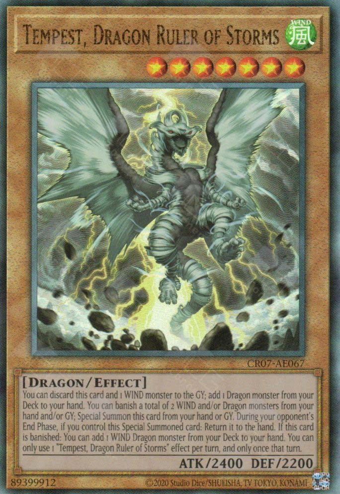 CR07-AE067 (UTR)Tempest, Dragon Ruler of Storms(嵐征龍 暴風)