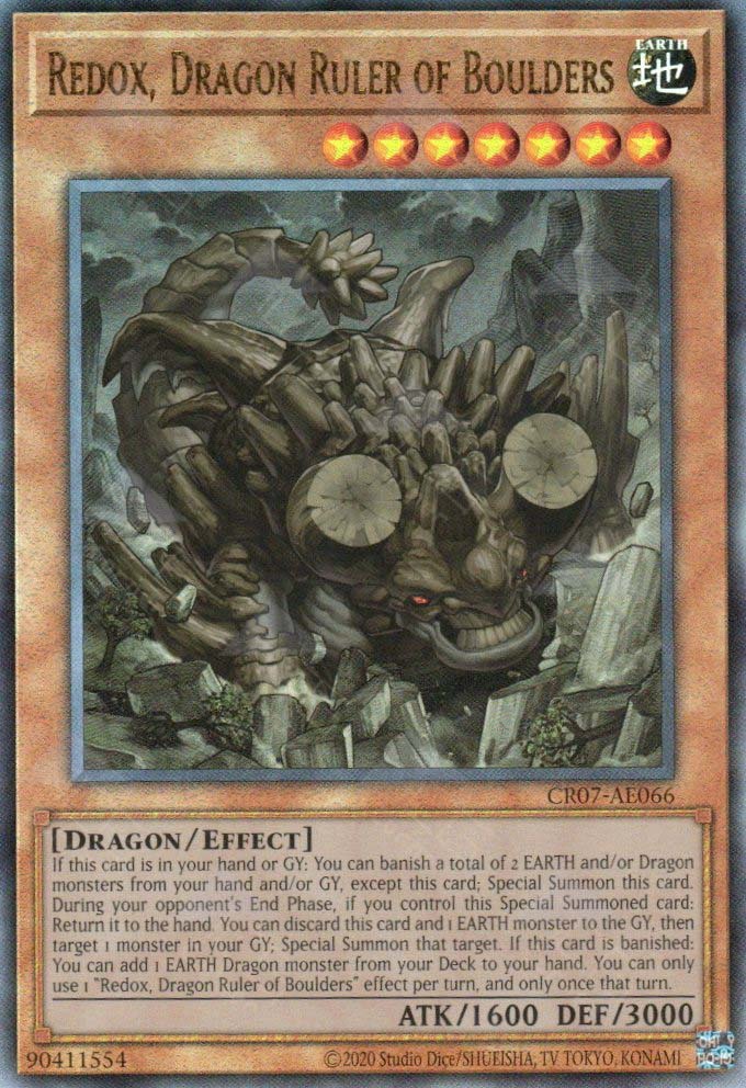 CR07-AE066 (UTR)Redox, Dragon Ruler of Boulders(巖征龍 氧化還原)