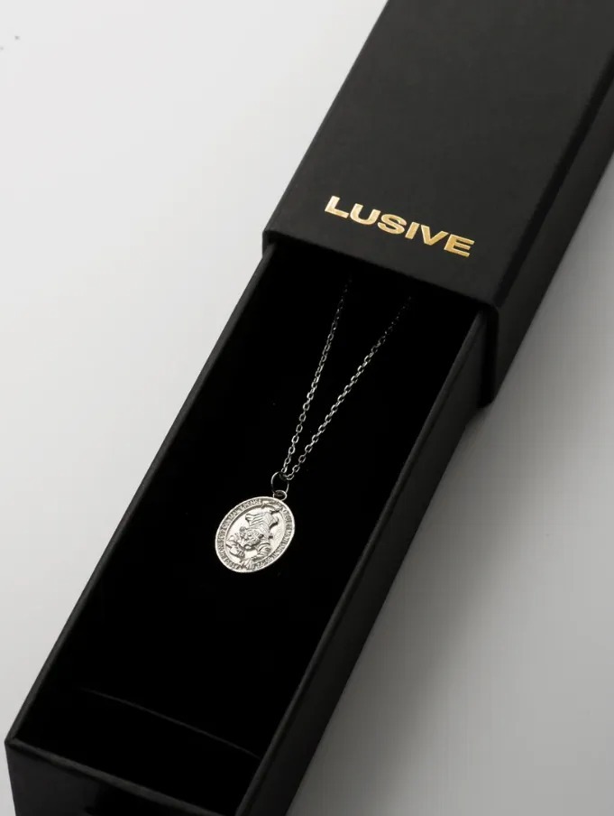 LUSIVE｜老虎項鍊 Tiger Necklace (銀色)