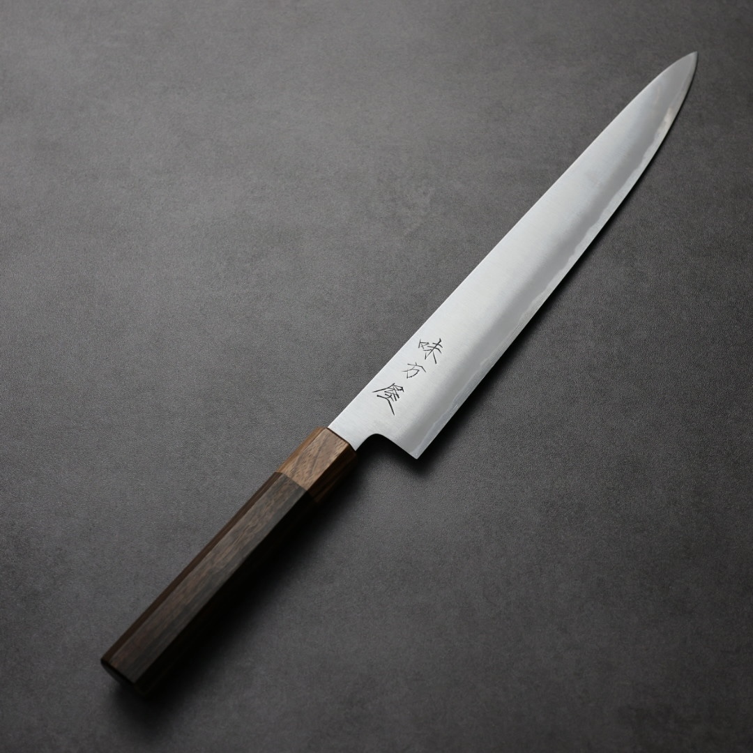 日野浦刃物 味方屋 筋引 270mm 白紙鋼 磨