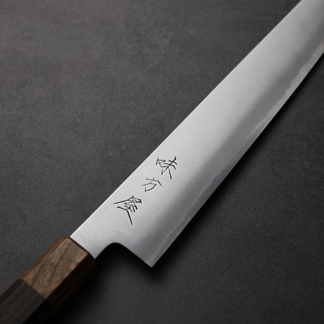 日野浦刃物味方屋筋引270mm 白紙鋼磨