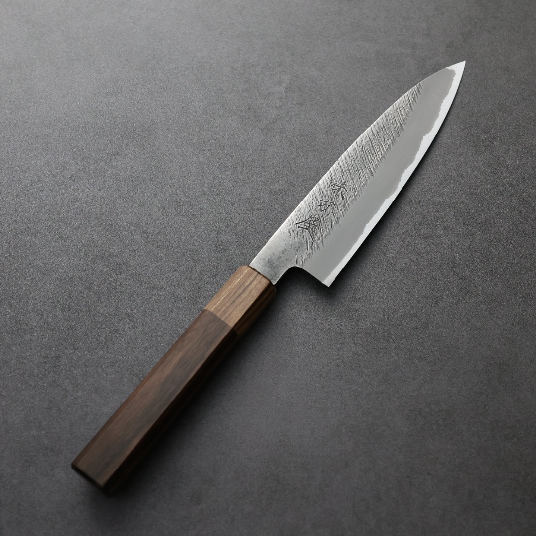 日野浦刃物 味方屋 蔬果刀 150mm 白紙鋼 松葉鎚目