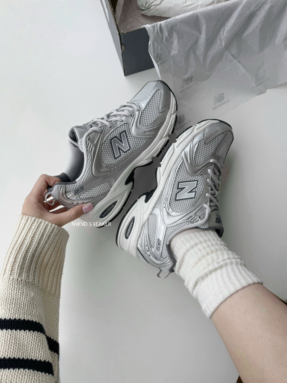 <快速出貨>New Balance 530 "Grey Matter" 白銀