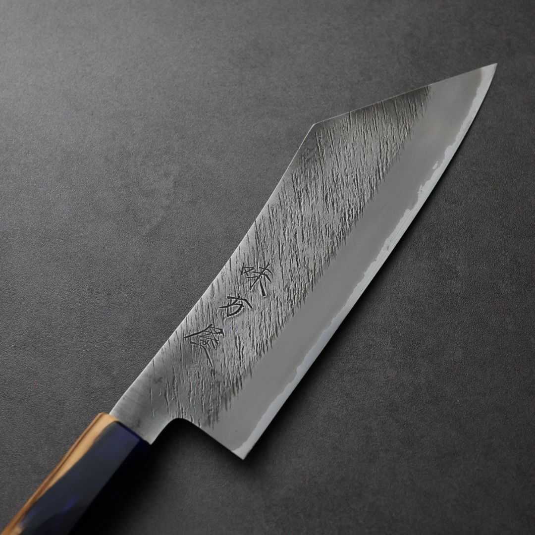 日野浦刃物味方屋博多180mm 白紙鋼松葉鎚目