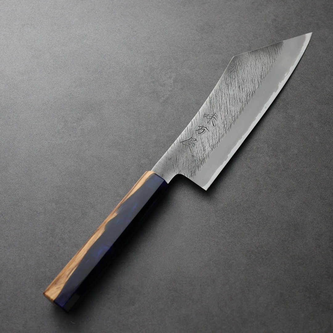 日野浦刃物 味方屋 博多 180mm 白紙鋼 松葉鎚目