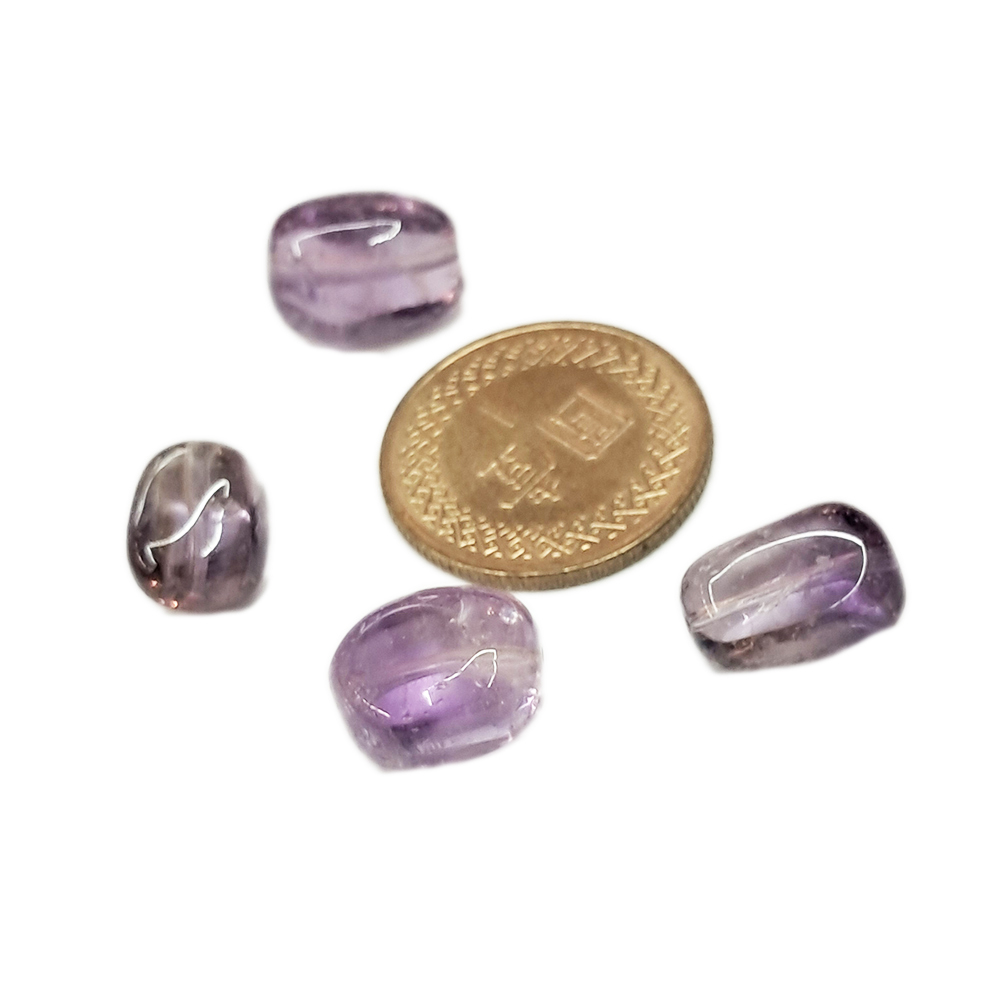 紫黃晶 珠1.2*0.9公分 1個【十方】122652