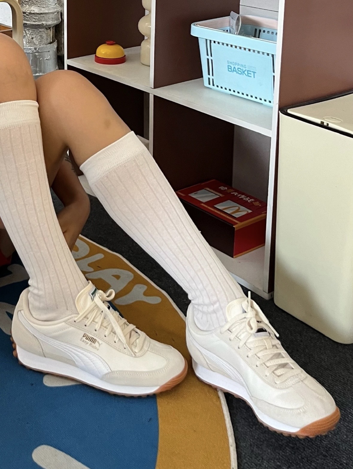 Puma Easy Rider 復古麂皮奶油