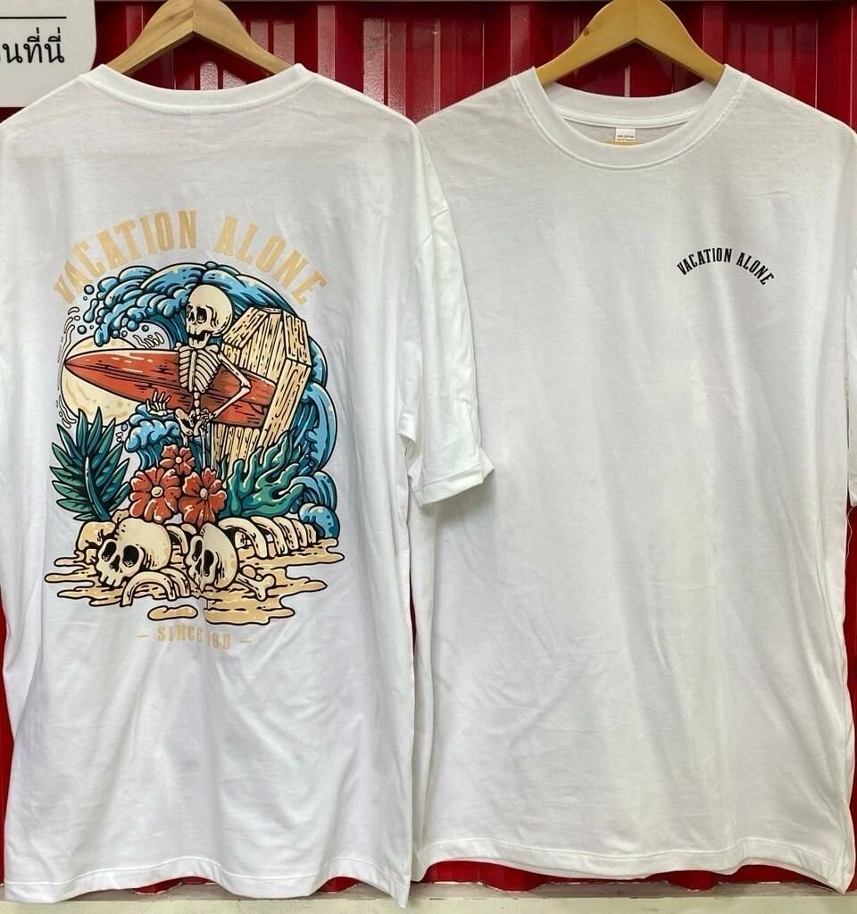 泰國連線 滑板骷髏T-Shirt（T4 T921）