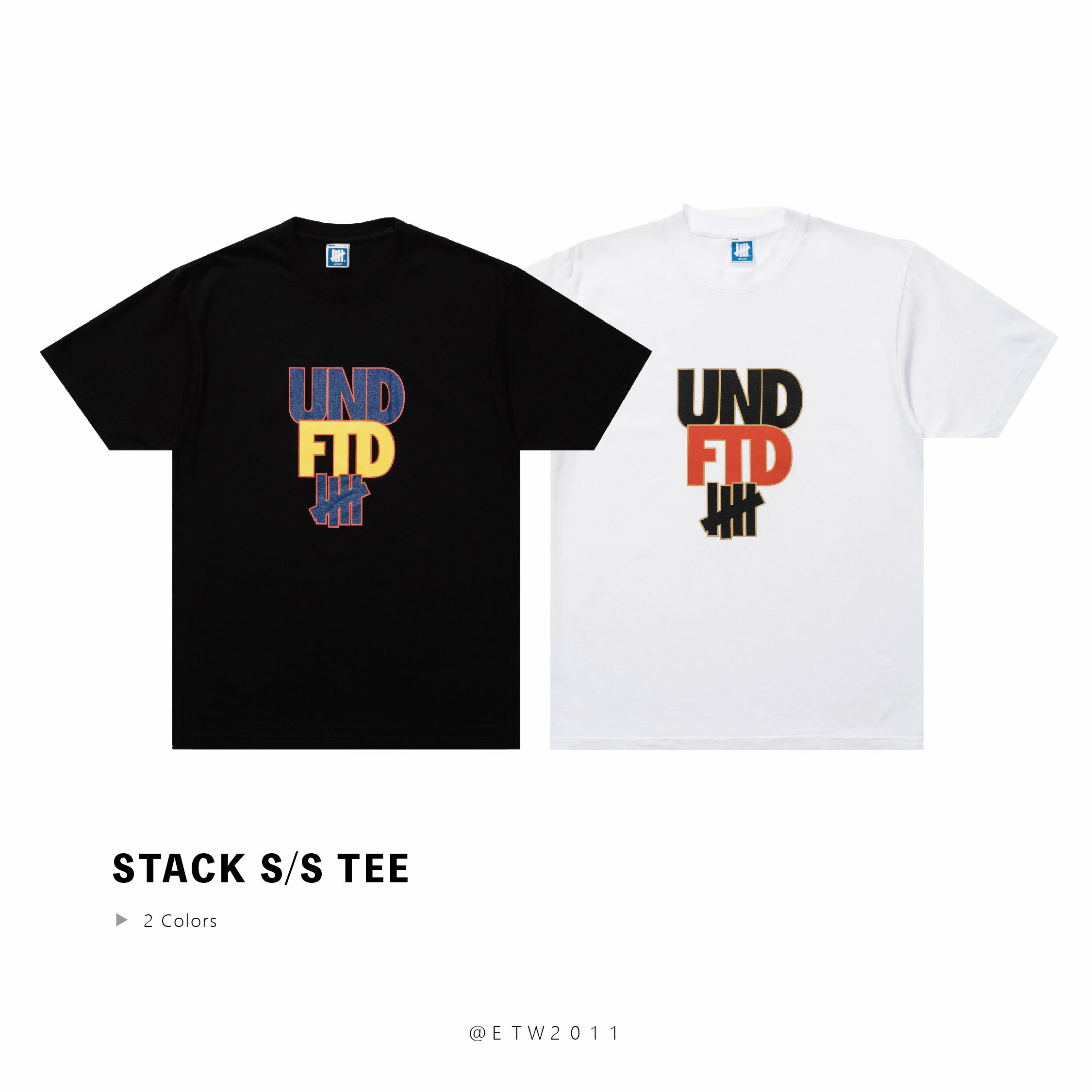 ☆ETW☆【EASY TO WEAR】UNDEFEATED STACK SS TEE 標誌 柵欄 短T