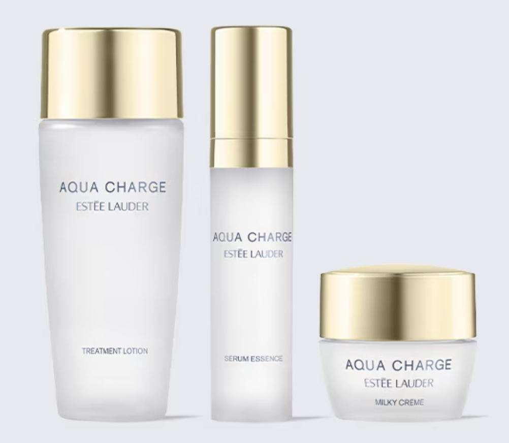 日本限定Estee Lauder Aqua Charge自潤肌養膚系列TRIAL SET試用套裝