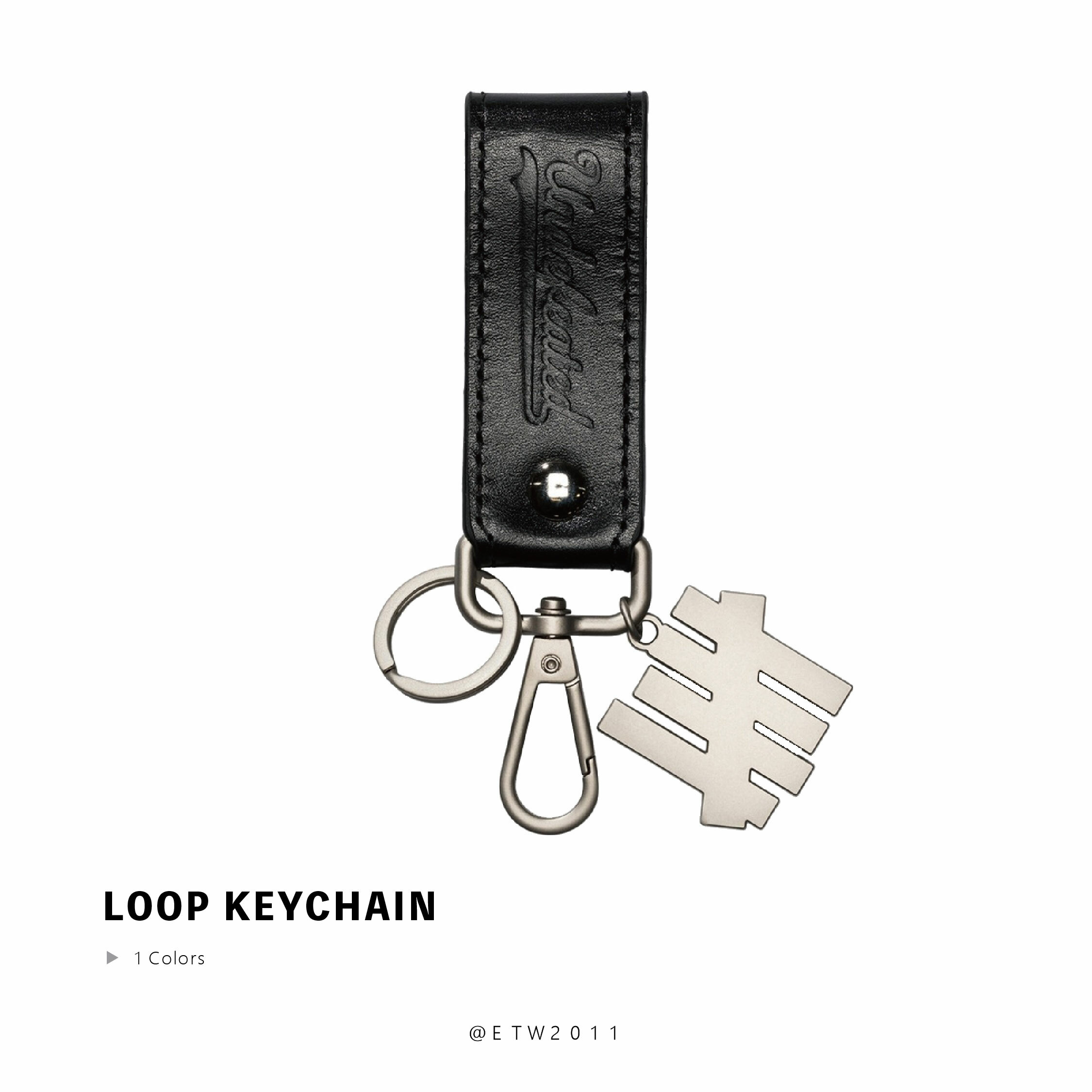 ☆ETW☆【EASY TO WEAR】UNDEFEATED LOOP KEYCHAIN 鑰匙圈