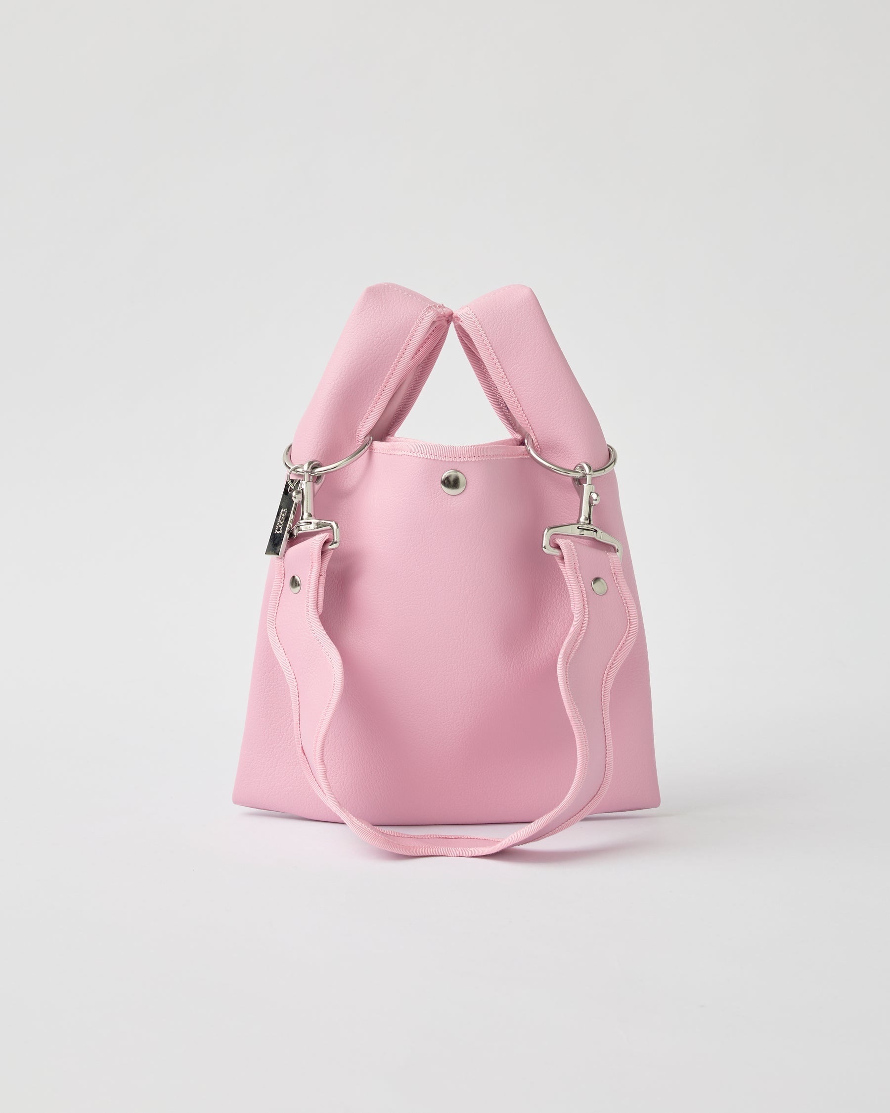 Nori 波浪手提肩背包 小款 薰衣草粉