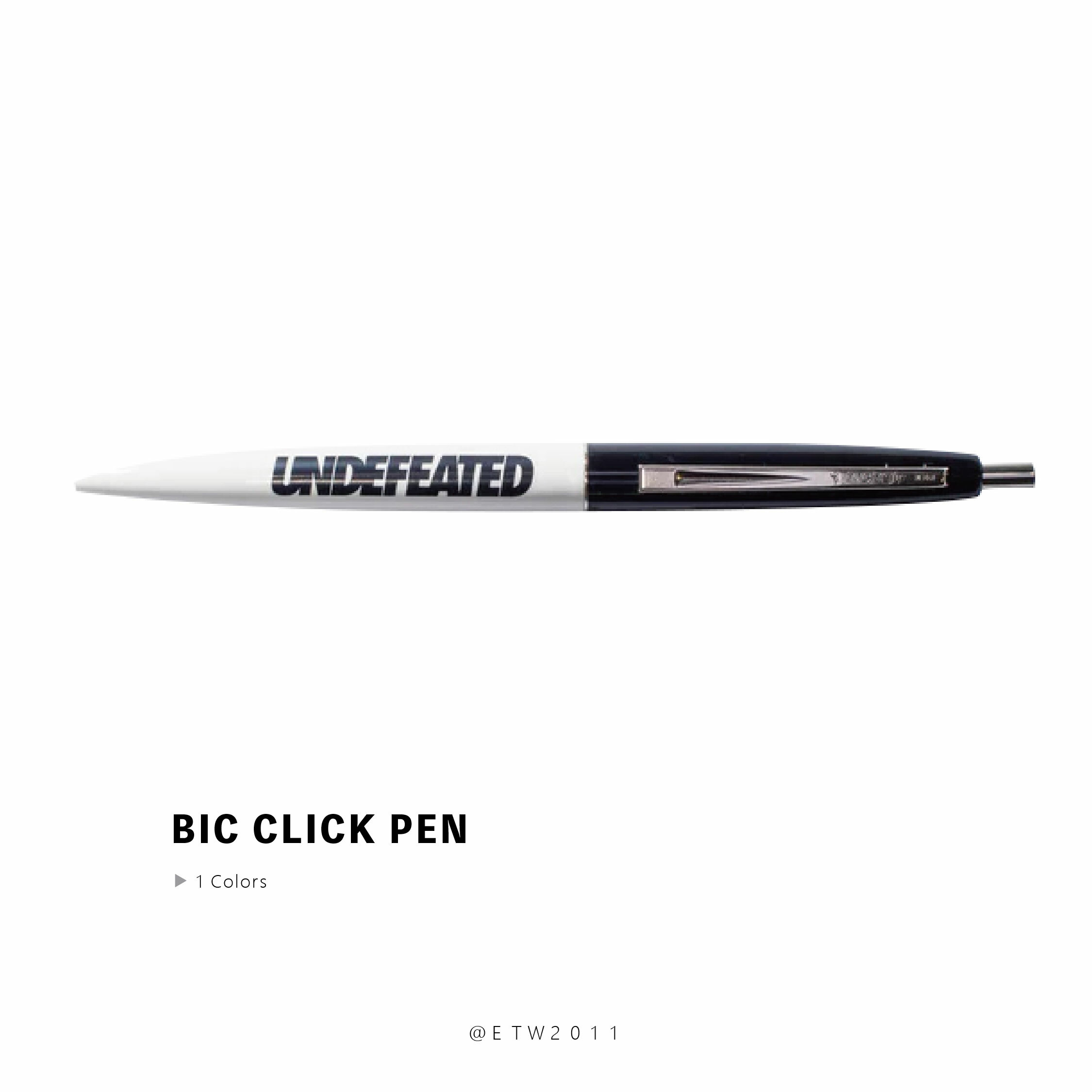 ☆ETW☆【EASY TO WEAR】UNDEFEATED BIC CLICK PEN 原子筆 文具 筆 柵欄