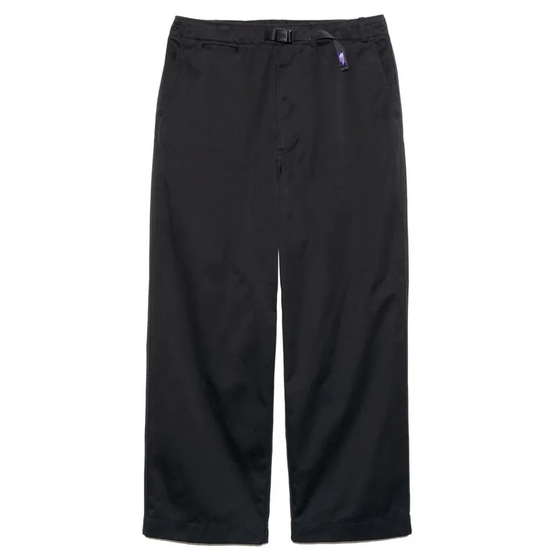 THE NORTH FACE PURPLE LABEL 2025SS CHINO WIDE STRAIGHT FIELD PANTS 日本TNF 紫標 寬褲 工作褲 黑色/卡其色-N25SC093