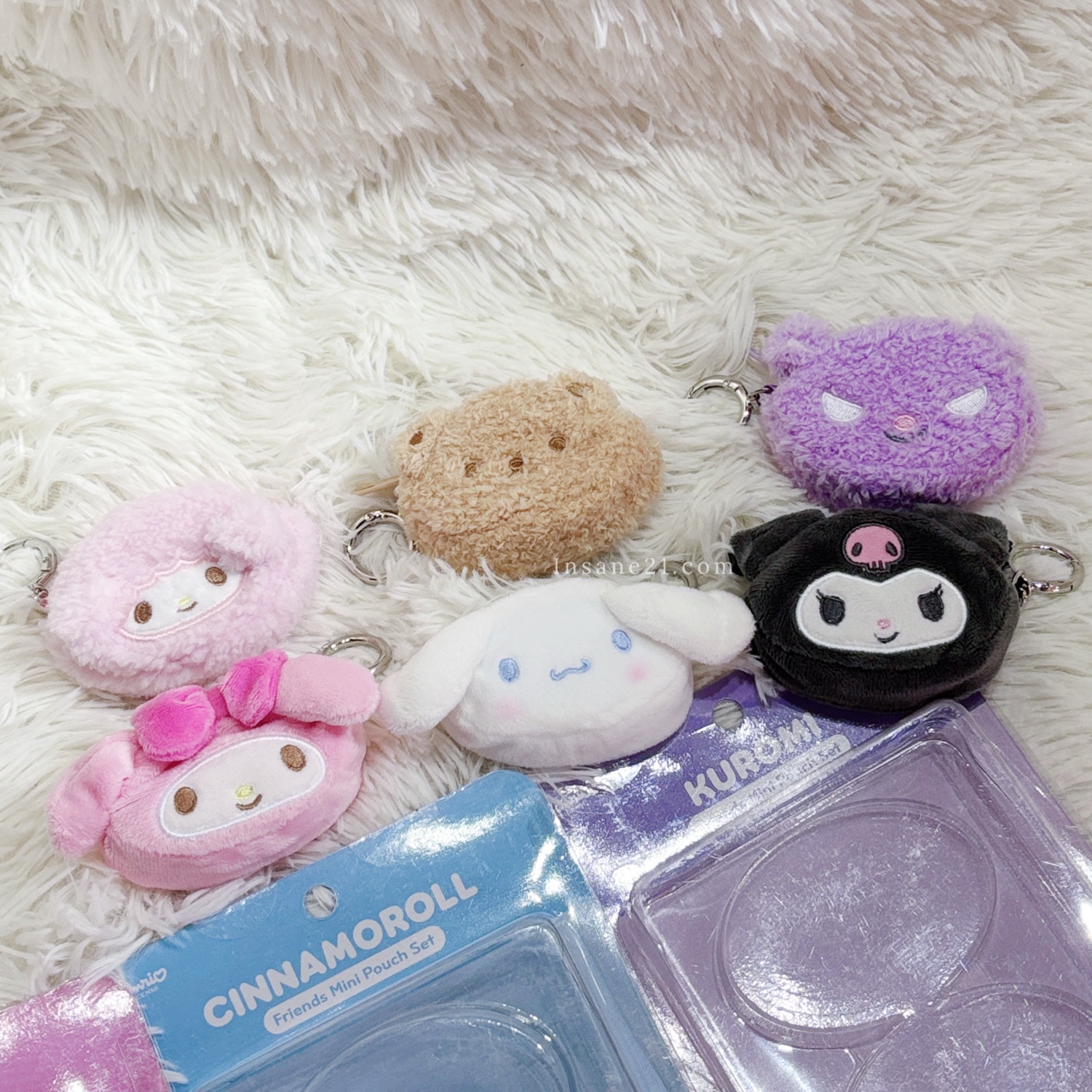 SANRIO 三麗鷗 耳機包 兩入 韓國代購 美樂蒂 庫洛米 大耳狗