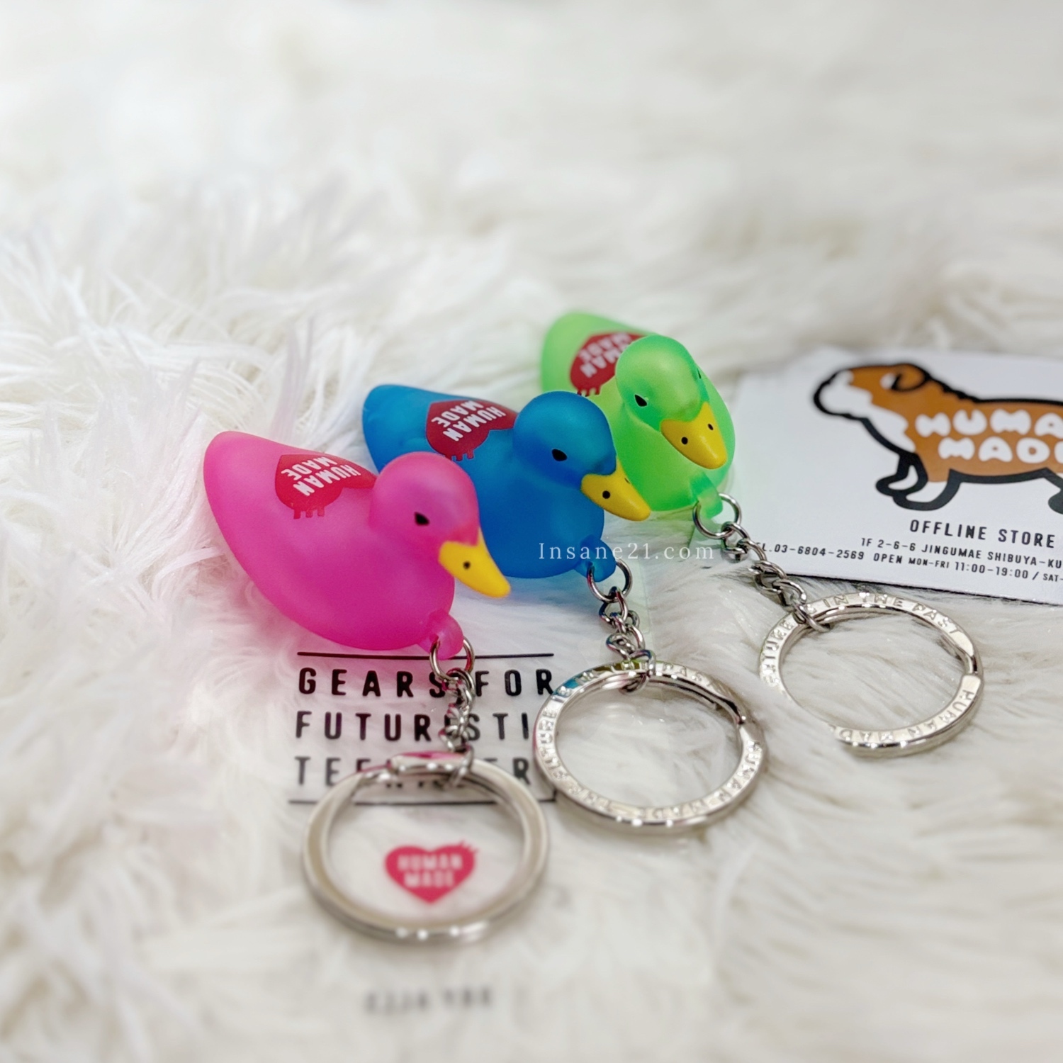 HUMAN MADE 鴨子 立體鴨子 整隻鴨子 吊飾 鑰匙圈 日本代購 人間製造 / 現貨