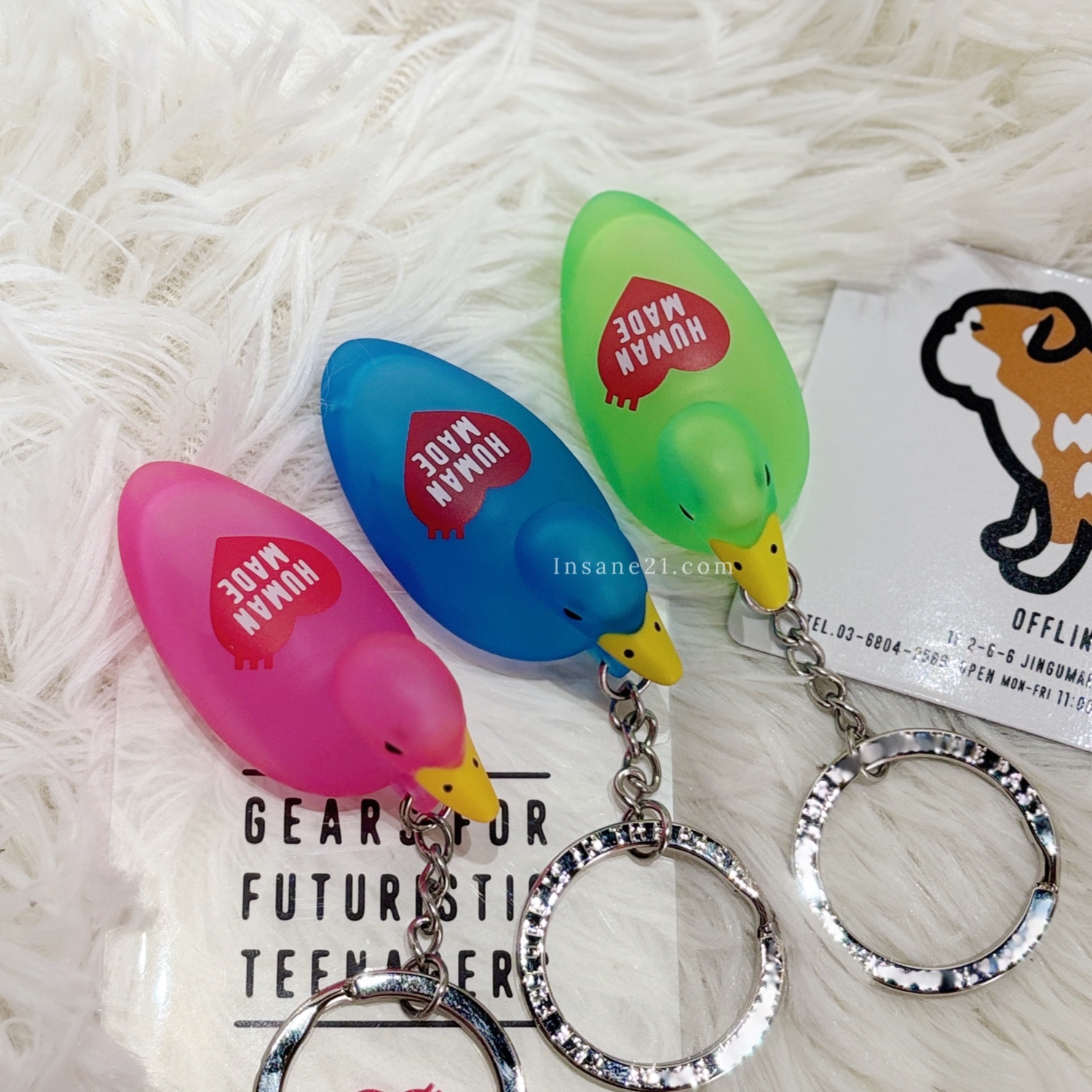 HUMAN MADE 鴨子 立體鴨子 整隻鴨子 吊飾 鑰匙圈 日本代購 人間製造 / 現貨