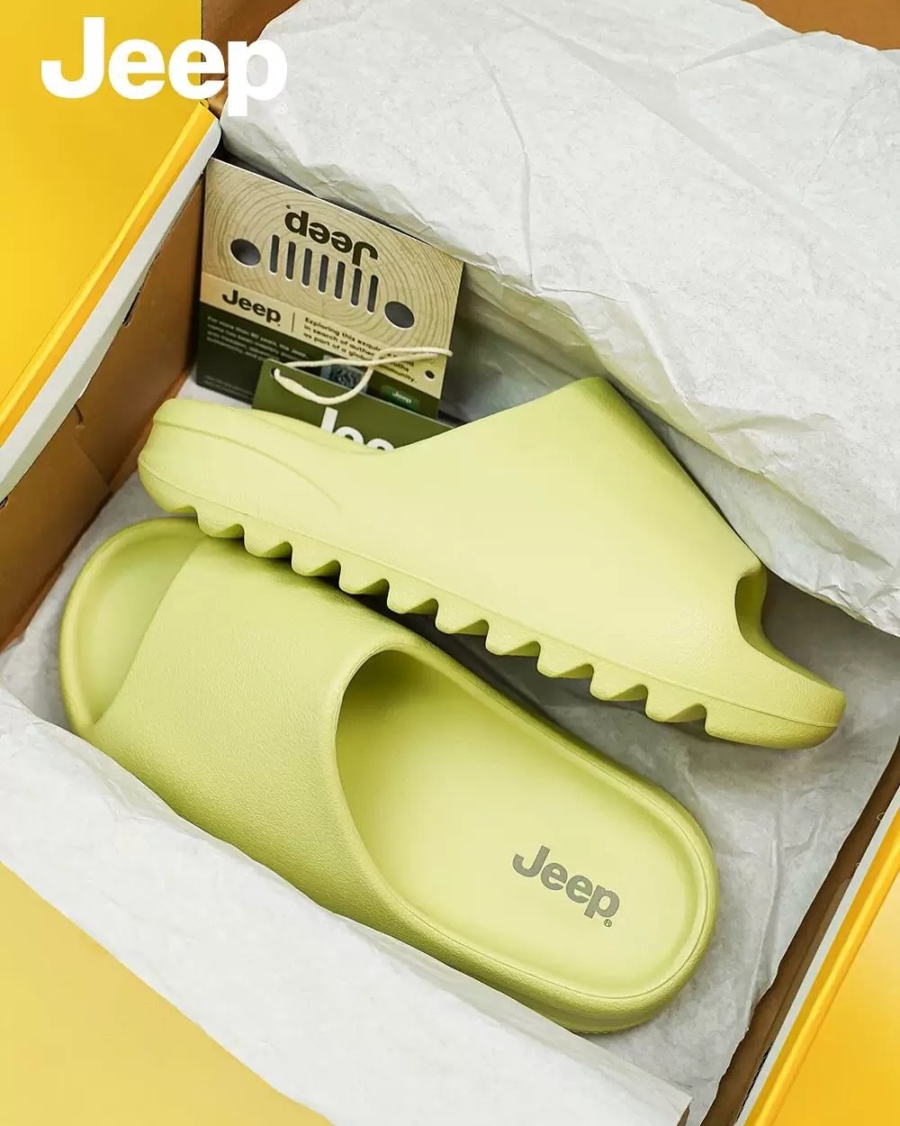 Jeep® 戶外緩震 防水機能拖鞋 "限時開團"