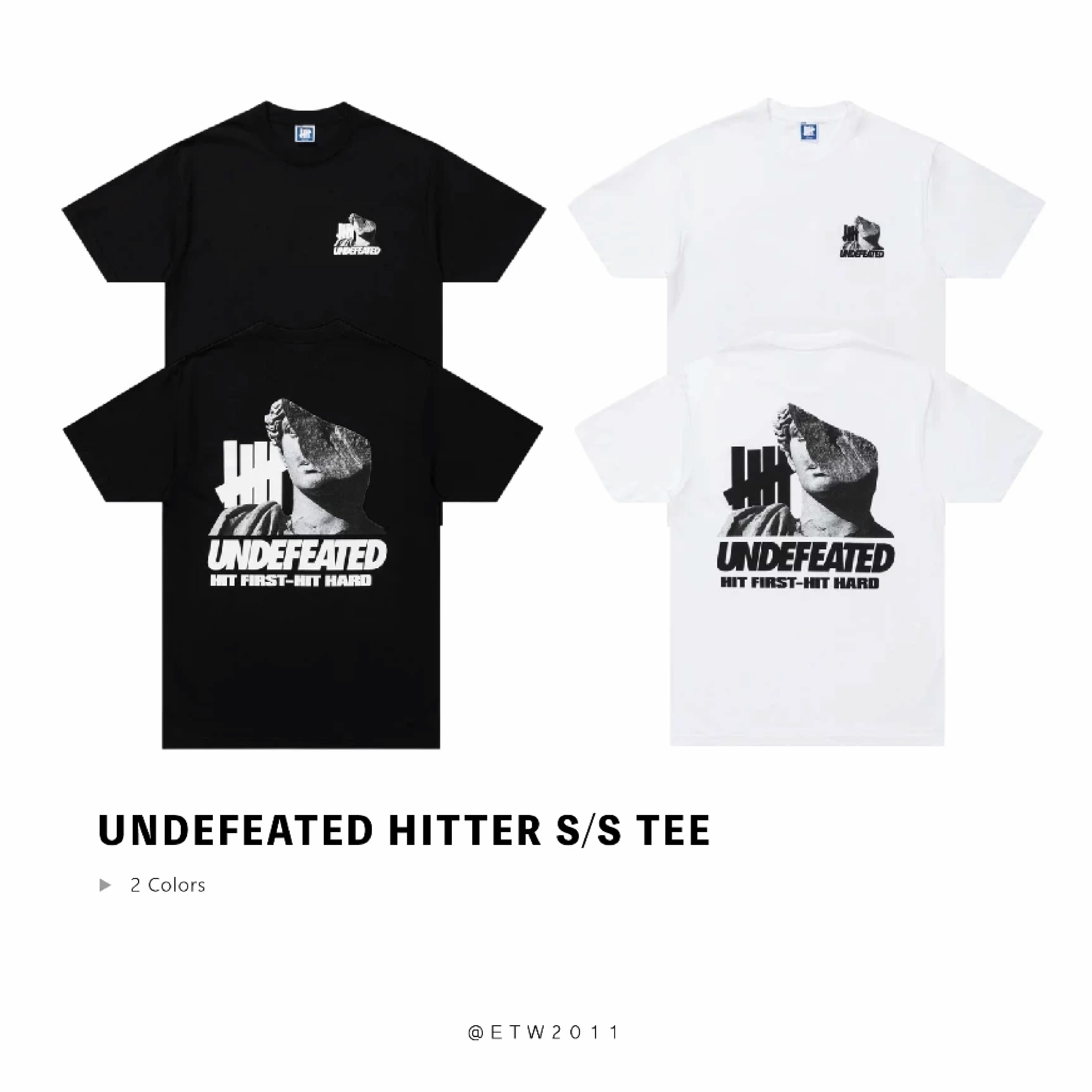☆ETW☆【EASY TO WEAR】UNDEFEATED HITTER S/S TEE 雕像 石像 短T 短袖