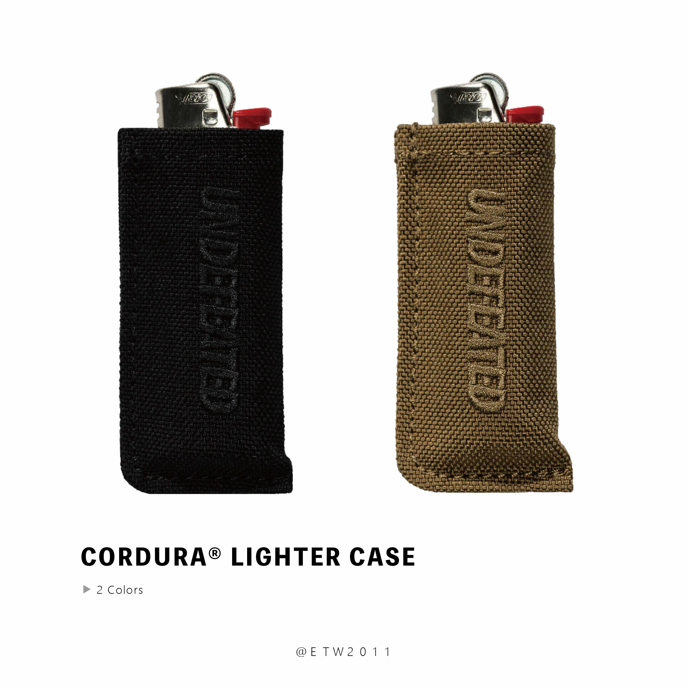 ☆ETW☆【EASY TO WEAR】UNDEFEATED CORDURA® LIGHTER CASE 打火機套 收納 生活 刺繡 柵欄