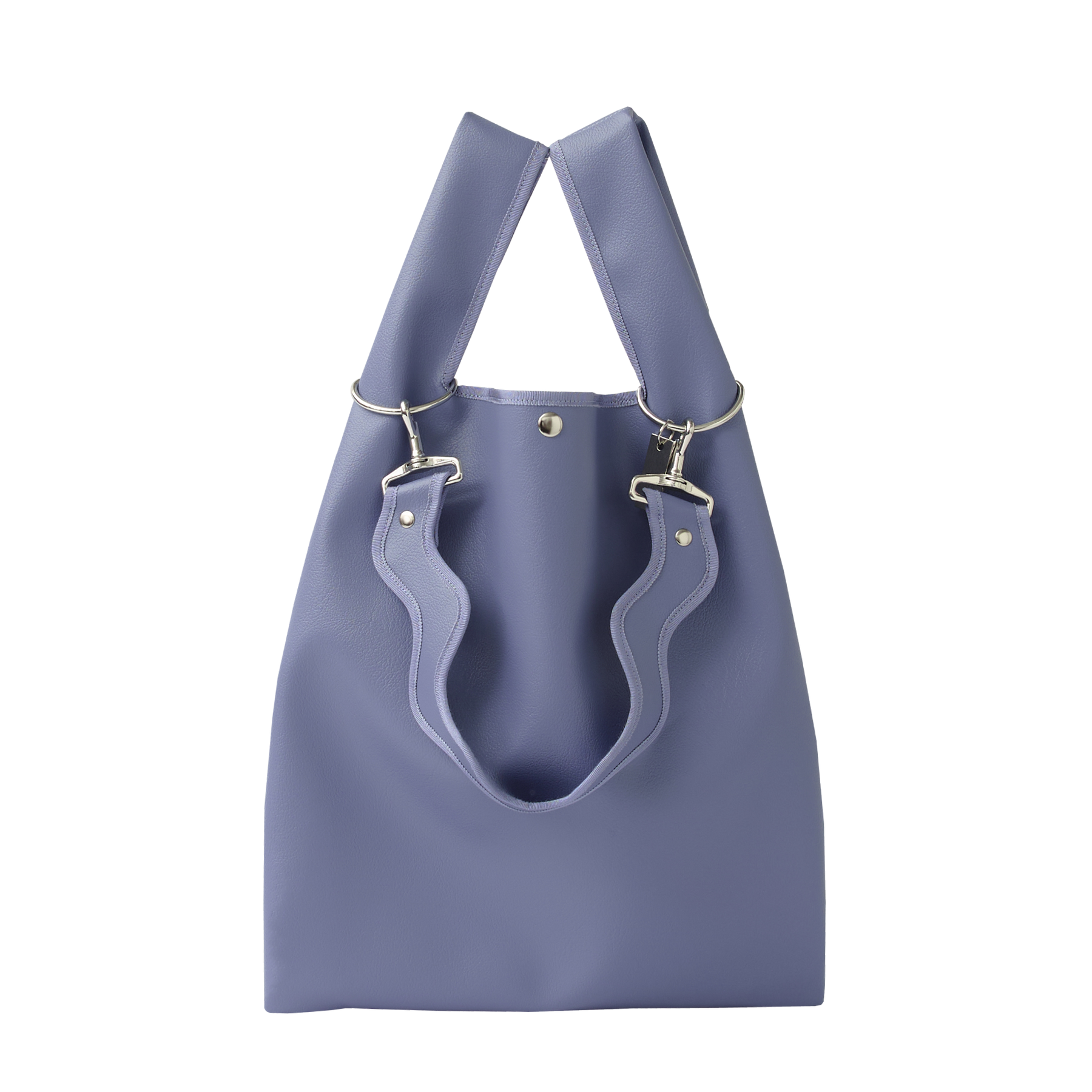 Nori 波浪手提肩背包 大款 三色堇紫