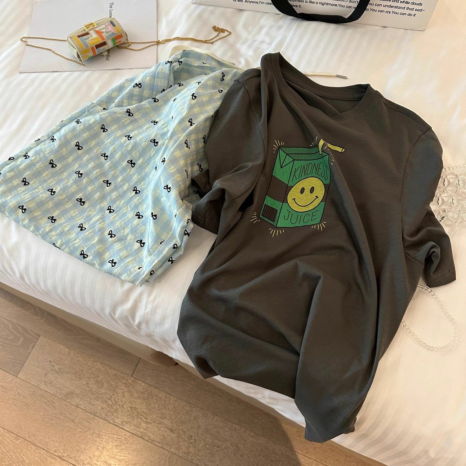 《5869》休閒夏季睡衣套裝