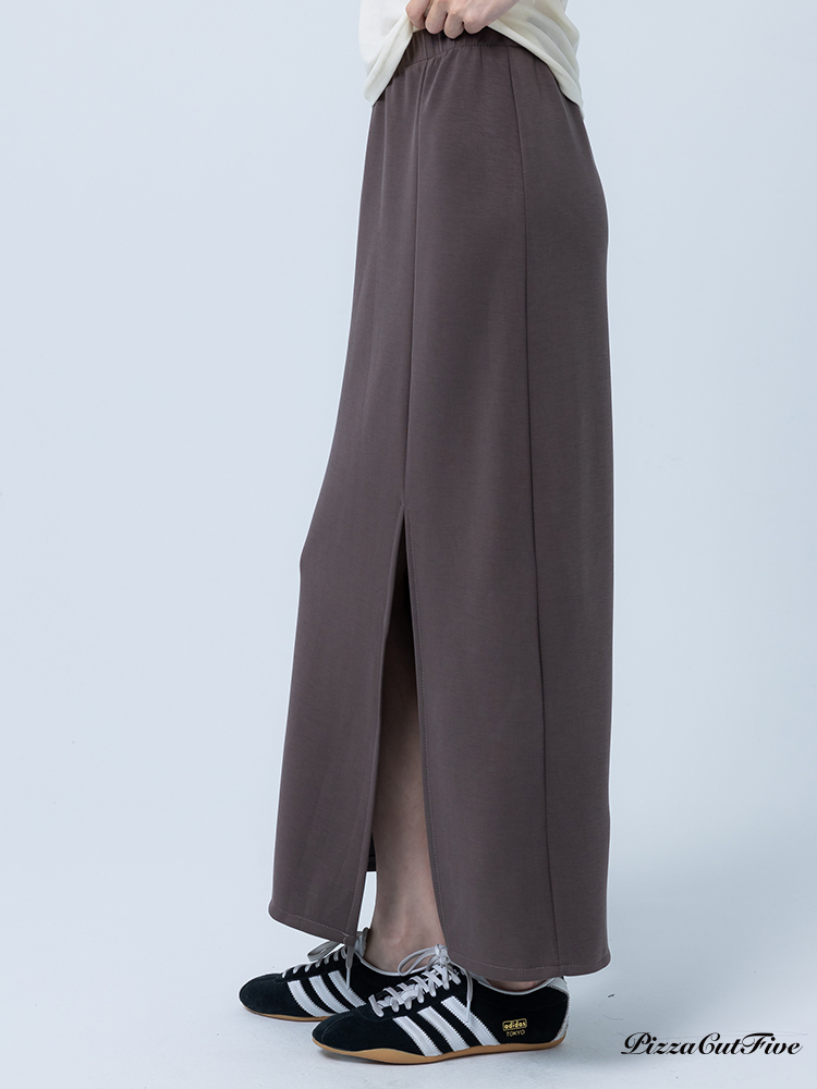 [SALE]★SGS涼感認證★濾鏡面膜開衩中長裙 PizzaCutFive PCF252492003