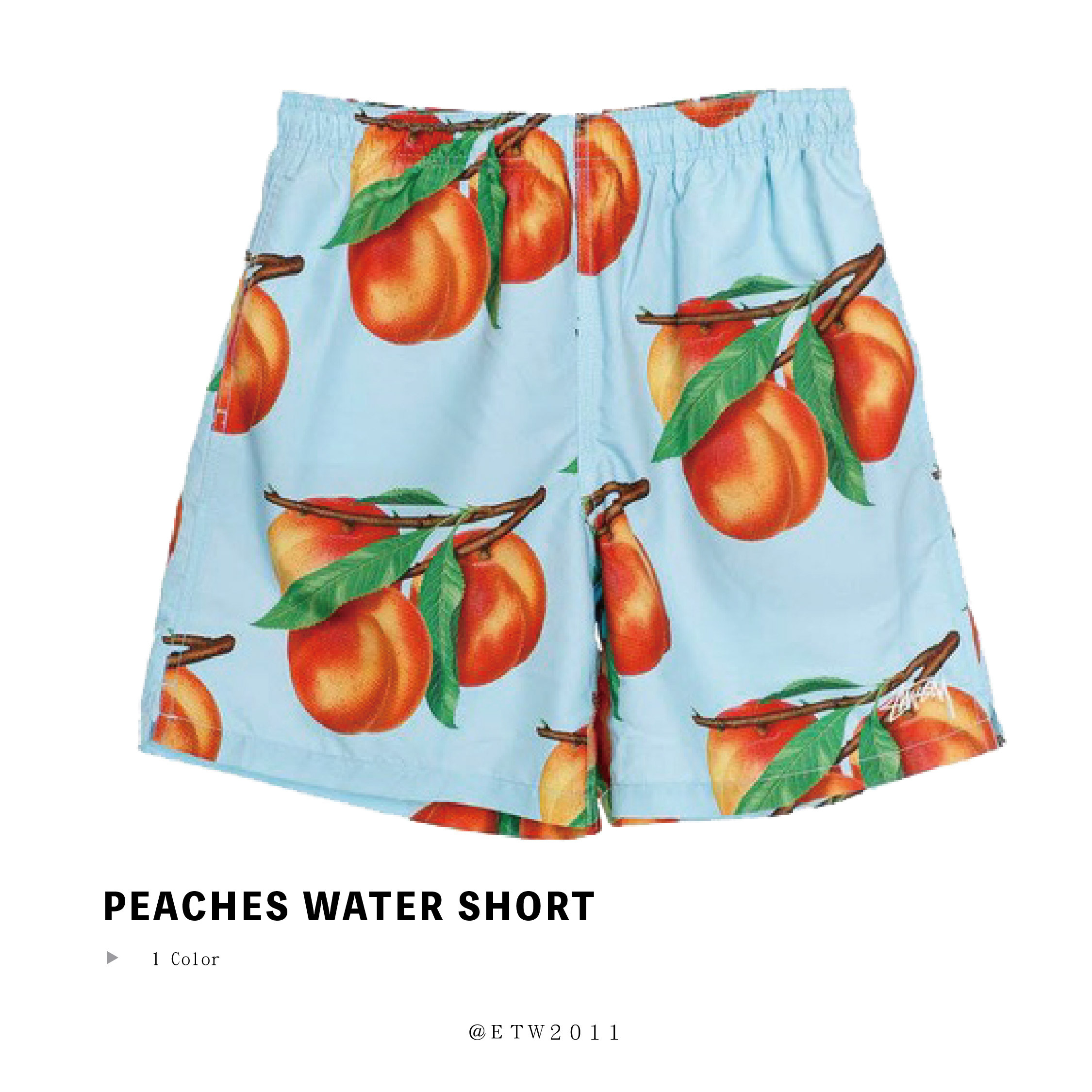 ☆ETW☆【EASY TO WEAR】STUSSY PEACHES WATER SHORT 蜜桃 海灘褲 現貨