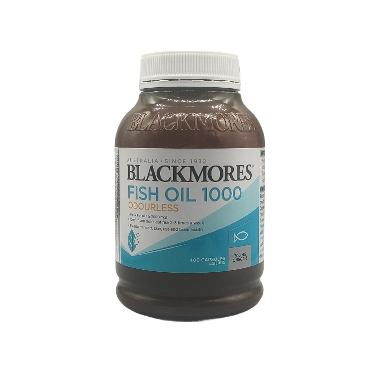 Blackmores Odourless Fish Oil 1000mg 400 Capsules