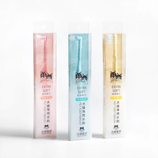汪喵星球｜犬貓專用牙刷 (細軟毛)