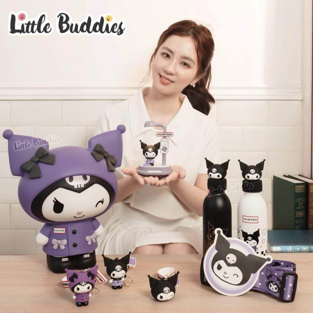 台灣限定 HUNTER x Sanrio characters 聯名系列 立體公仔保溫杯/ 保溫瓶