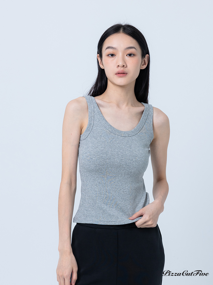 [SALE]雲朵綿綿羅紋百搭背心 PizzaCutFive PCF252411010