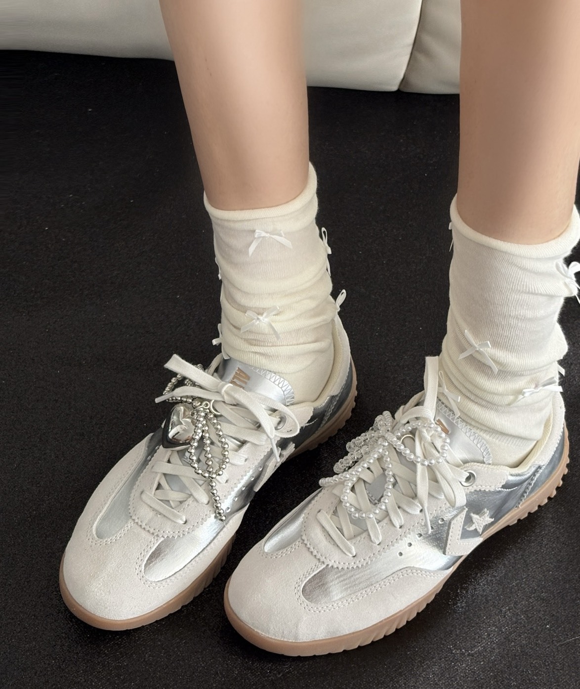 Converse Runstar Trainer 復古 德訓鞋 銀白色 銀河灰 A15189C