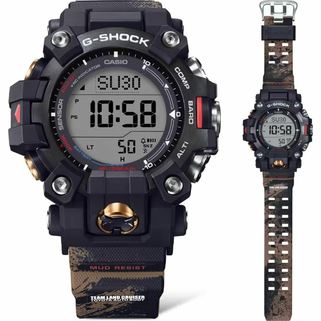 Casio G-Shock GW-9500TLC-1 Toyota TCL 特別聯乘 太陽能 電波 防泥 手錶 (香港行貨)