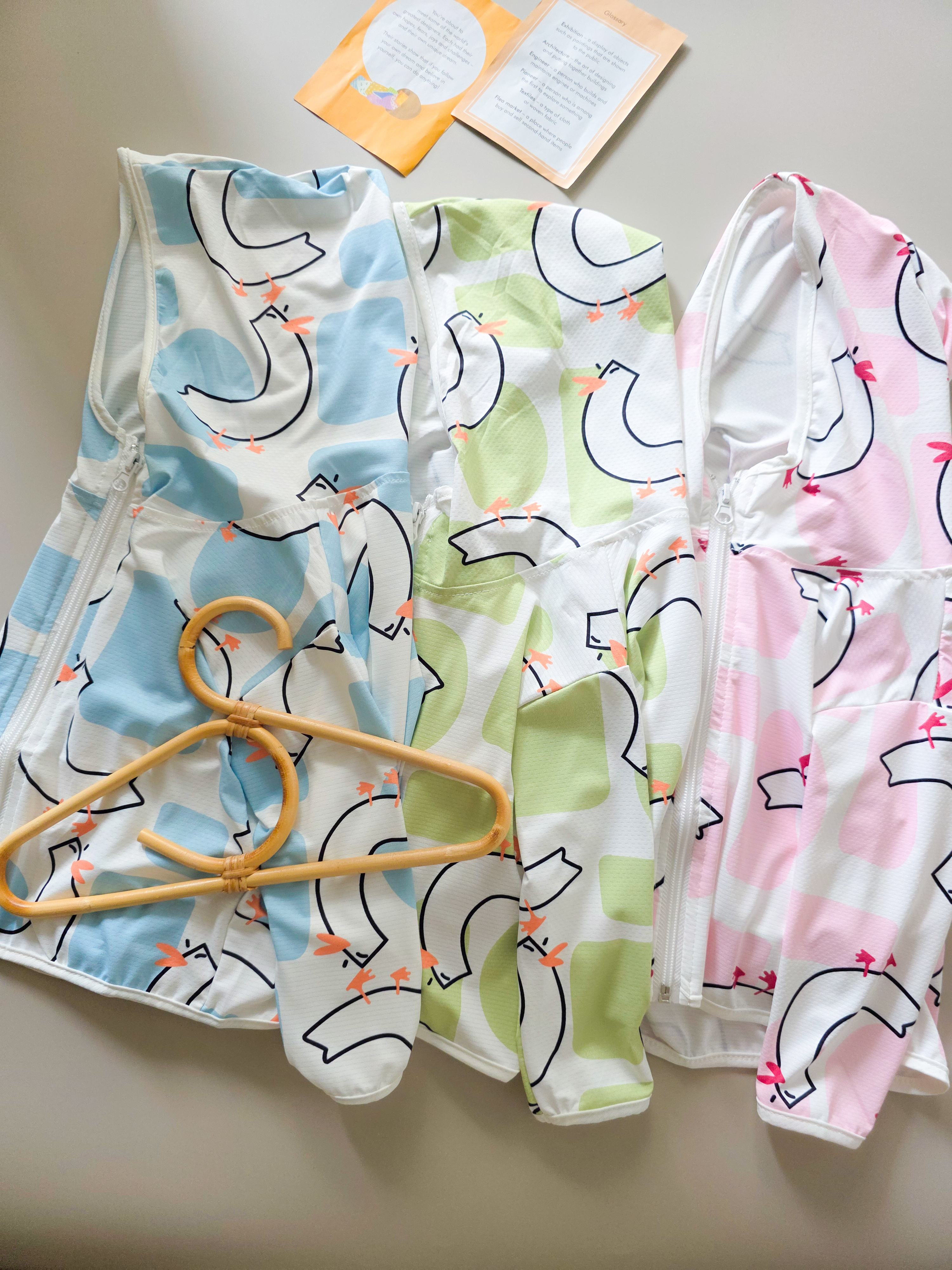 歡樂鴨鴨 涼感網眼外套