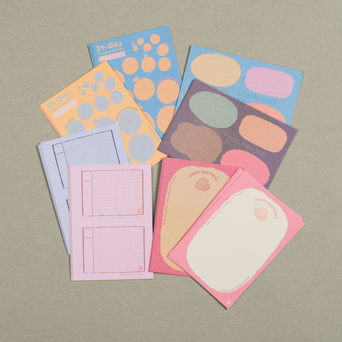 手帳擴充單張 趣味機能 版本｜一分之一工作室 臺灣